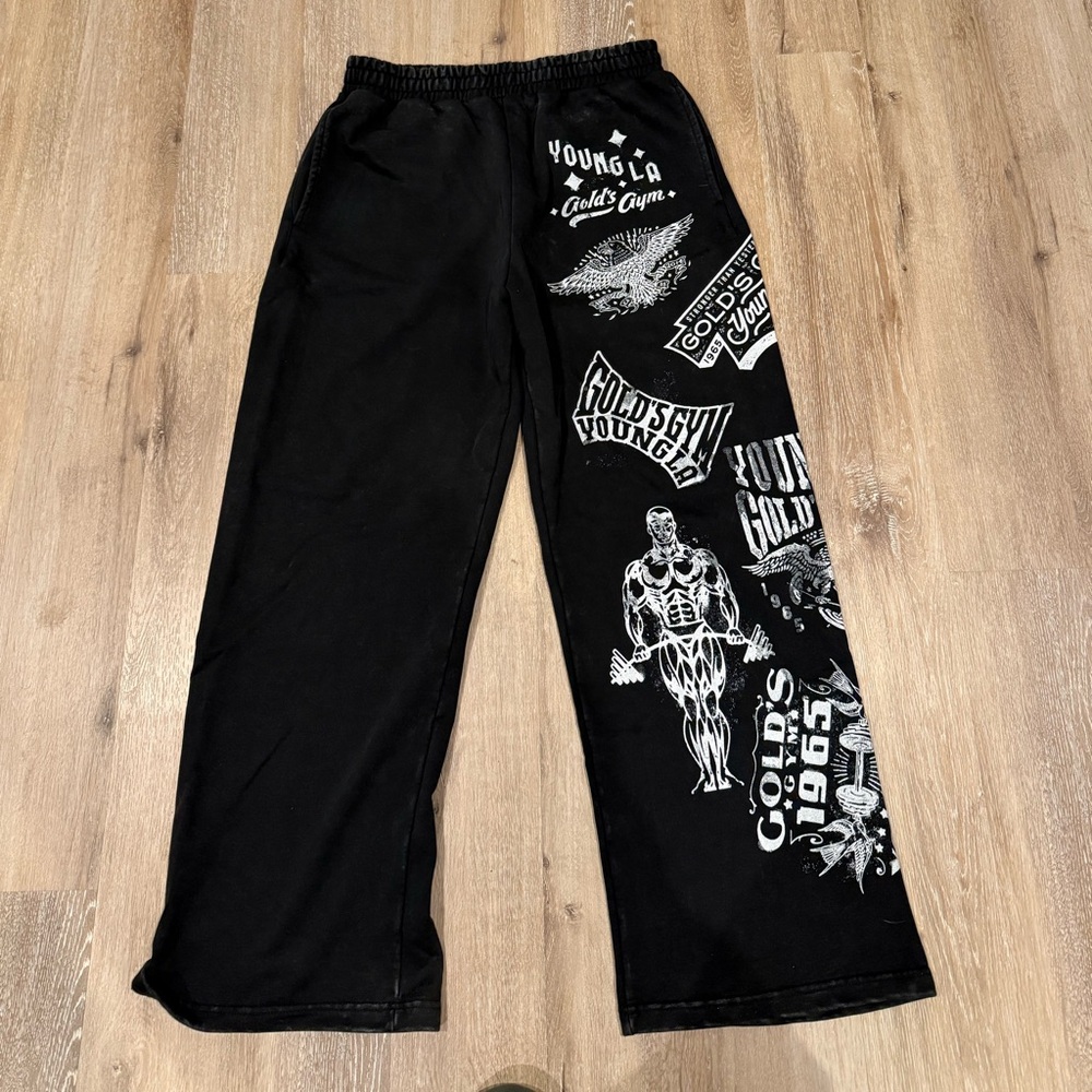 youngla X golds gym evolution sweats bundle size xl